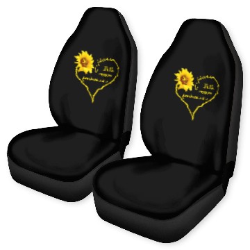 Discover Sunflower Jesus Is The Reason For The Season Car Seat Covers