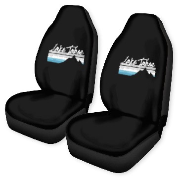 Discover Lake Tahoe Nevada California Mountain Skiing Py Car Seat Covers