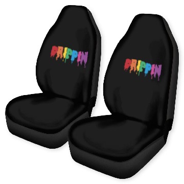 Discover Drip Colorful Rainbow Hip Hop Dripg Sauce Car Seat Covers