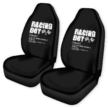 Discover Racing Boy Car Seat Covers