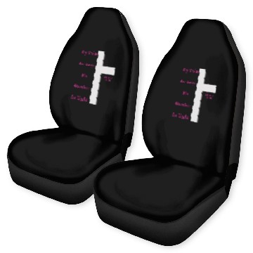 Discover Matthew 11:30 Hope and Strength | Christian Gifts Car Seat Covers
