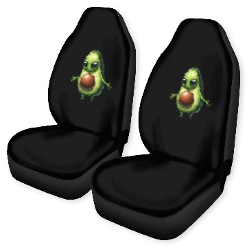 Discover Avocado alien Car Seat Covers