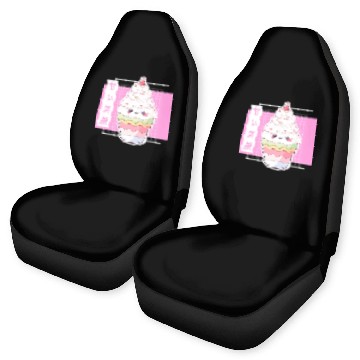 Discover Kawaii Strawberry Cupcake Cute Pastel Japanese Aes Car Seat Covers