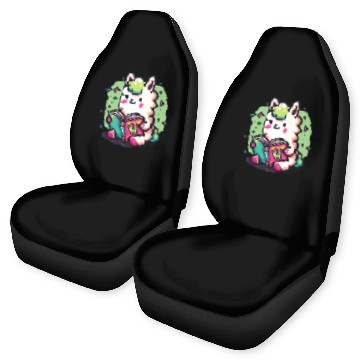Discover Little Cute Llama Car Seat Covers