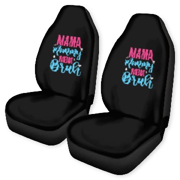 Discover Mama Mommy Mom Bruh Car Seat Covers