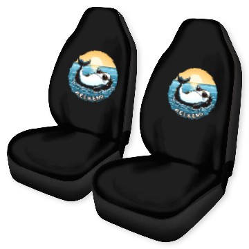 Discover Whale Weekend - Chilled Vibes Car Seat Covers