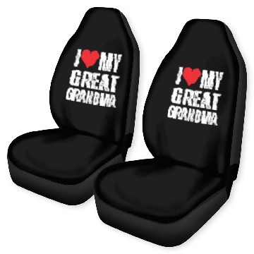 Discover I Love My Great Grandma Car Seat Covers