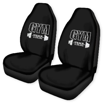 Discover Gym Time Muscle Training Car Seat Covers
