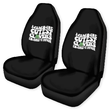 Discover I Teach The Cutest Clovers In The Patch Disco Ball Car Seat Covers