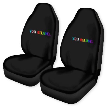 Discover Gay Pride LGBTQ Support Funny LGBT Pride Month Car Seat Covers