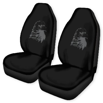 Discover Bald Eagle Silhouette Car Seat Covers