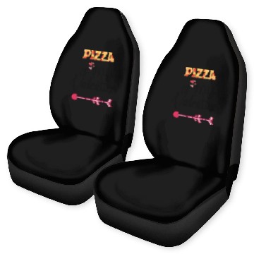 Discover PIZZA is my valentine - Arrow Pointing Right Car Seat Covers