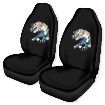Discover Snow Leopard Leopard White Leopard Car Seat Covers
