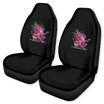 Discover Dragon Fruit Jam: Playing the Guitar Car Seat Covers