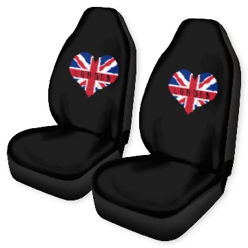 Discover London England UK Souvenir Gift Car Seat Covers