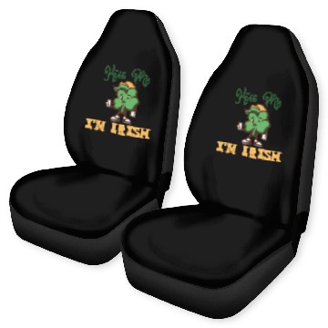 Discover Kiss Me Im Irish St. Patrick's Day Car Seat Covers