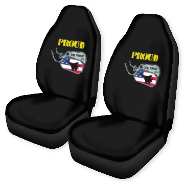Discover Proud Air Force Dad Car Seat Covers