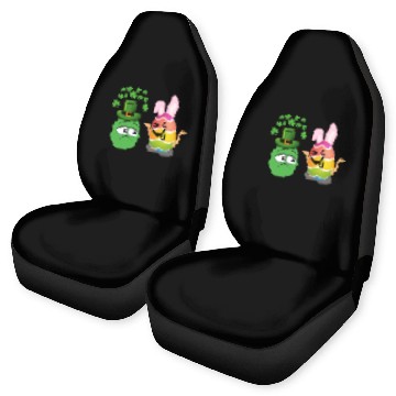 Discover Easter Meets St. Patrick's A Festive Holiday Fusio Car Seat Covers