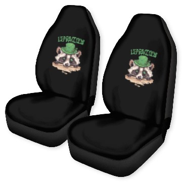 Discover Lepraccoon Kobold Raccoon Saint Patrick Irish Car Seat Covers