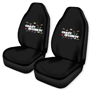 Discover Candy Security Mom Dad Matching Birthday Costume Car Seat Covers