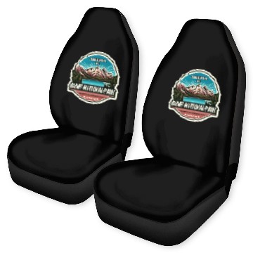 Discover Banff National Park, Alberta Canada grizzly bears Car Seat Covers