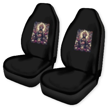 Discover Santa Muerte Mexican Folk Culture Saint Car Seat Covers