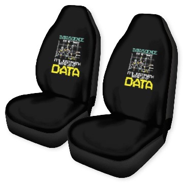 Discover Data Science It's Not Magic It's Just Math Data Car Seat Covers