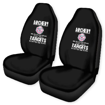 Discover Archery Targets Archer Bullseye Shooting Sport Car Seat Covers