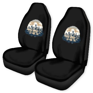Discover Los Angeles - City of Angels Car Seat Covers