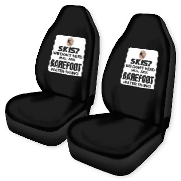 Discover Barefoot Water Skiing Extreme Sports Barefooting Car Seat Covers