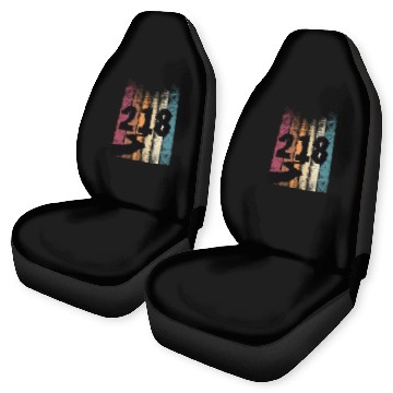 Discover 218 Area Code Retro Minnesota Duluth Car Seat Covers