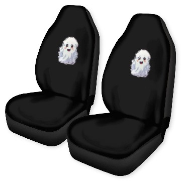 Discover Cute Ghost Chibi Car Seat Covers