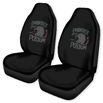 Discover Embrace your inner possum Street Cats Squad Car Seat Covers