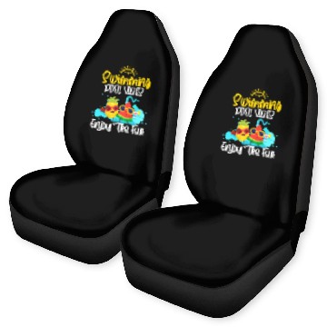 Discover Pool Summer Pool Party Friends Car Seat Covers