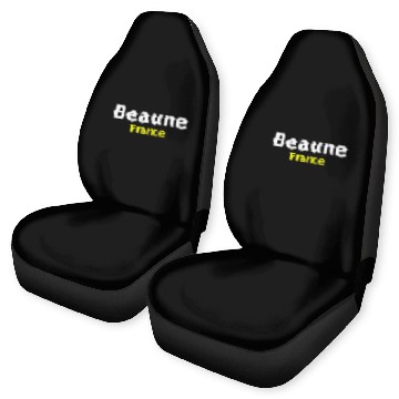 Discover Beaune France Car Seat Covers