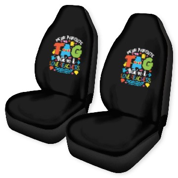 Discover Dear Parents Tag You're It Love Teachers Car Seat Covers