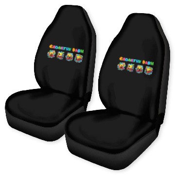 Discover Geometry dash Car Seat Covers
