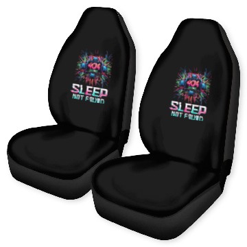 Discover Robotics Engineer 404 Erros Sleep Not Found Car Seat Covers