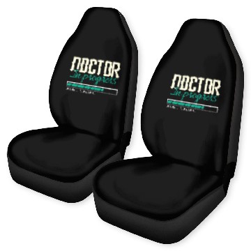 Discover doctor in progress Car Seat Covers