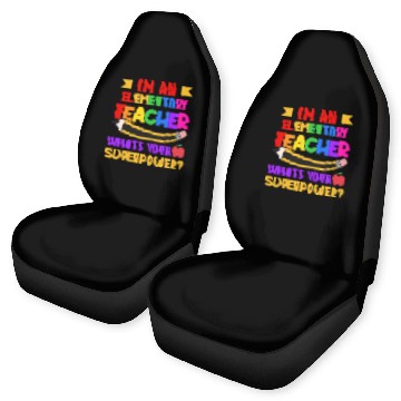 Discover Amzad Elementary School 7 Car Seat Covers
