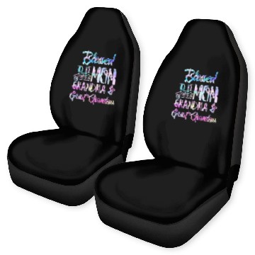 Discover Blessed To Be Called Mom Grandma Mothers Day Car Seat Covers