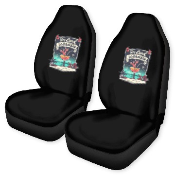 Discover Fire Coral Cocktail Club Car Seat Covers