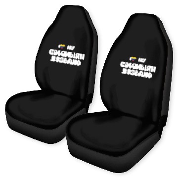 Discover i love my colombian husband Car Seat Covers