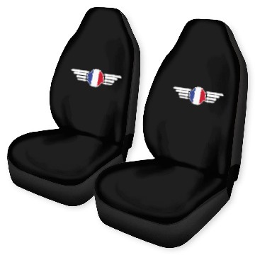 Discover France style design Car Seat Covers