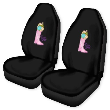 Discover COW GIRL Car Seat Covers
