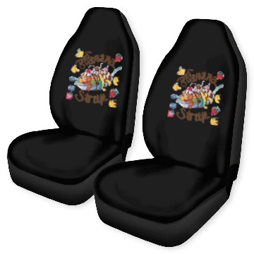 Discover banana split-Delicious sweet Car Seat Covers
