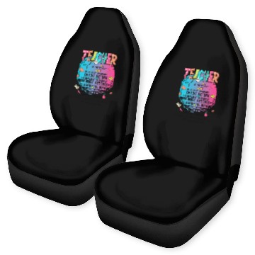 Discover Teacher Tour Car Seat Covers
