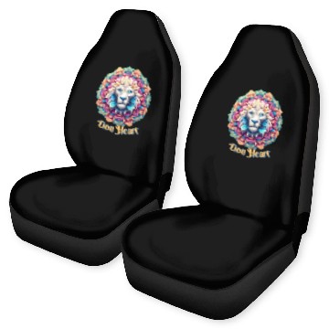 Discover Lion Mandala Car Seat Covers