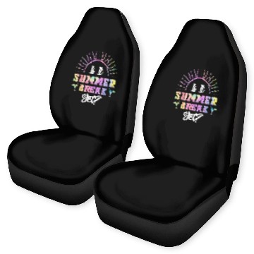 Discover Summer Break Teacher appreciation Car Seat Covers