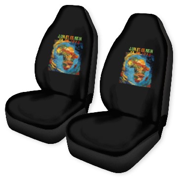 Discover Juneteenth 1865 Africa Map Car Seat Covers